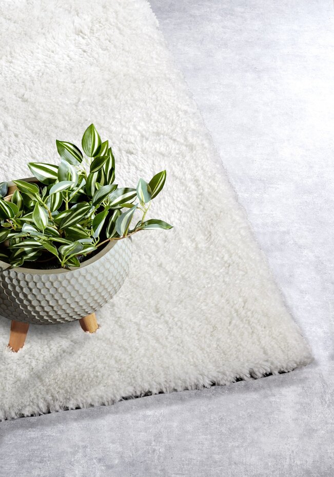 Hoogpolig vloerkleed - Olaf Shaggy Crème Hoogpolig vloerkleed - Olaf Shaggy Crème