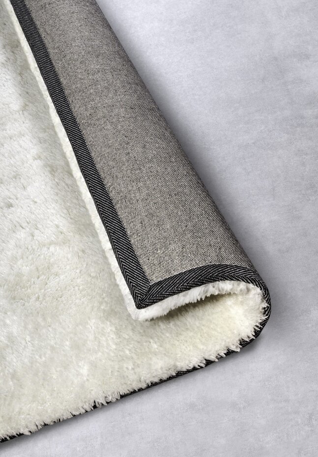 Hoogpolig vloerkleed - Olaf Shaggy Crème