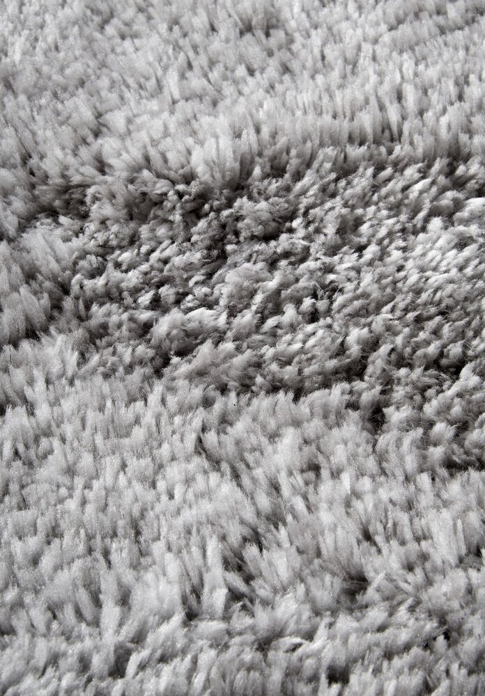 Hoogpolig vloerkleed - Olaf Shaggy Zilver