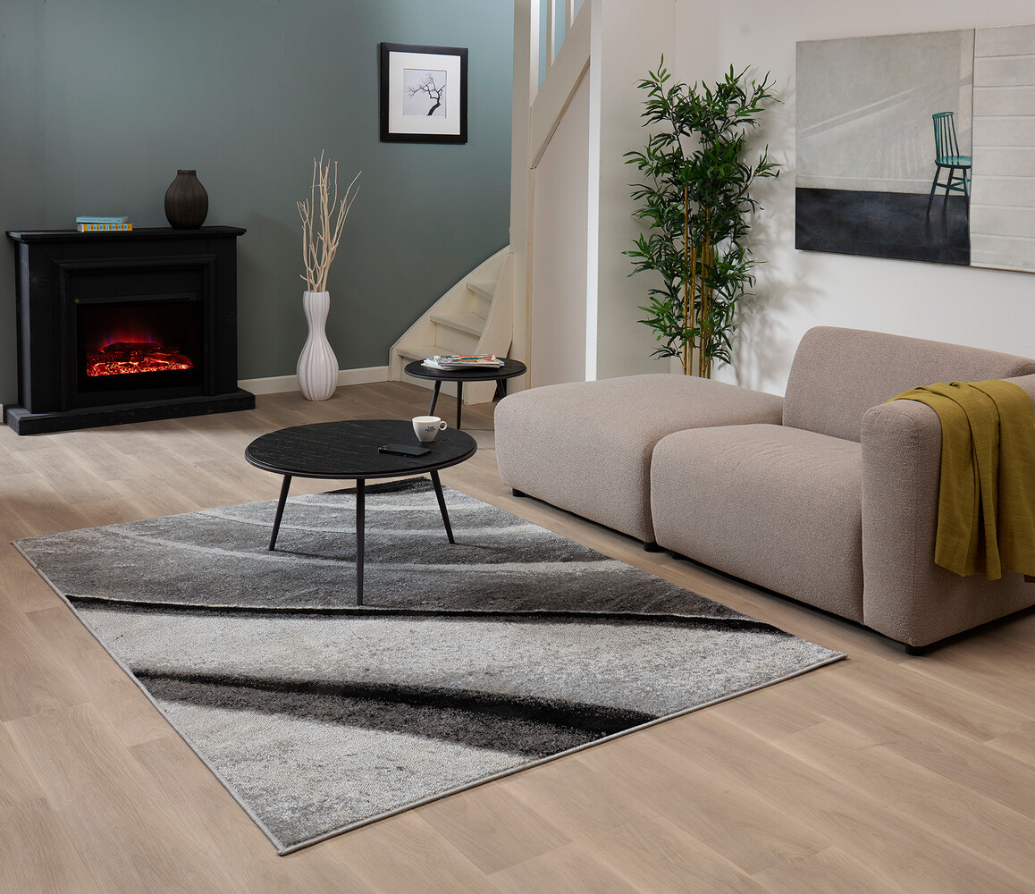 Modern vloerkleed - Lima Designer Grijs Modern vloerkleed - Lima Designer Grijs