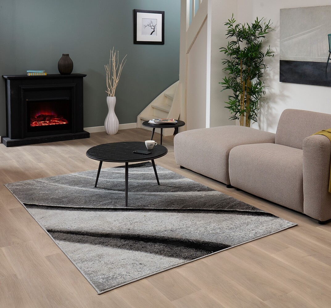 Modern vloerkleed - Lima Designer Grijs Modern vloerkleed - Lima Designer Grijs