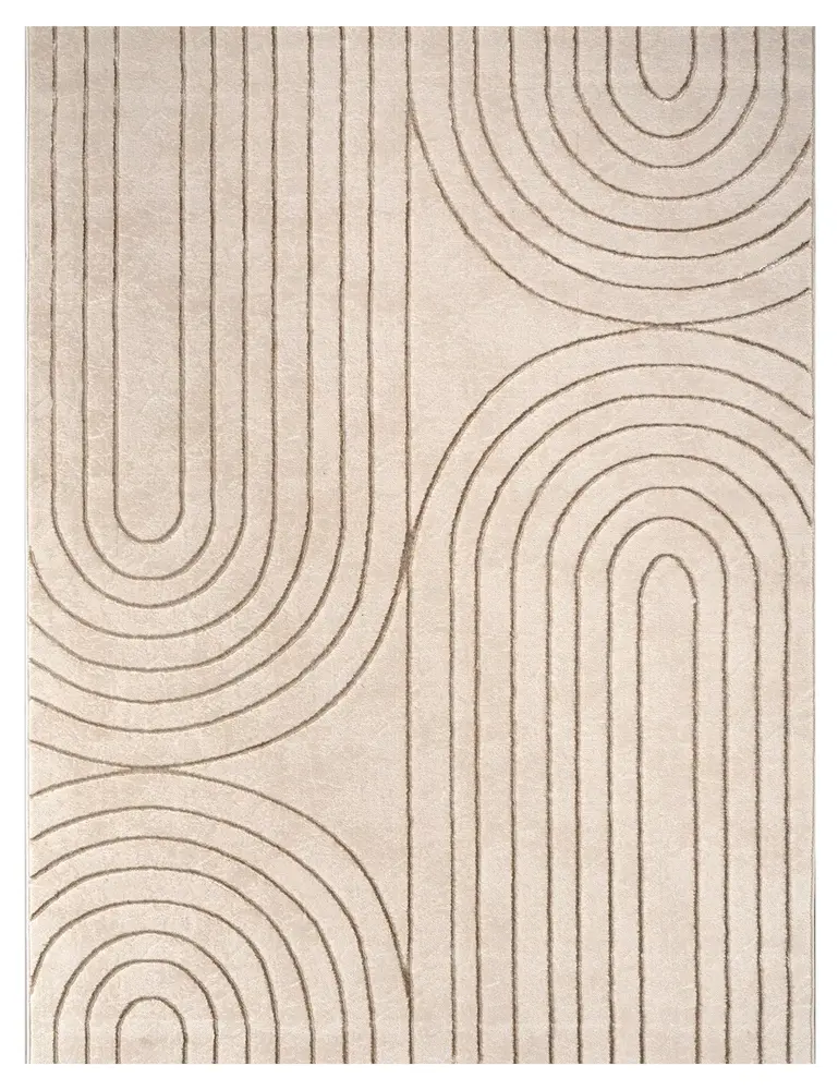Japandi vloerkleed – Evora Crème/Beige Japandi vloerkleed – Evora Crème/Beige