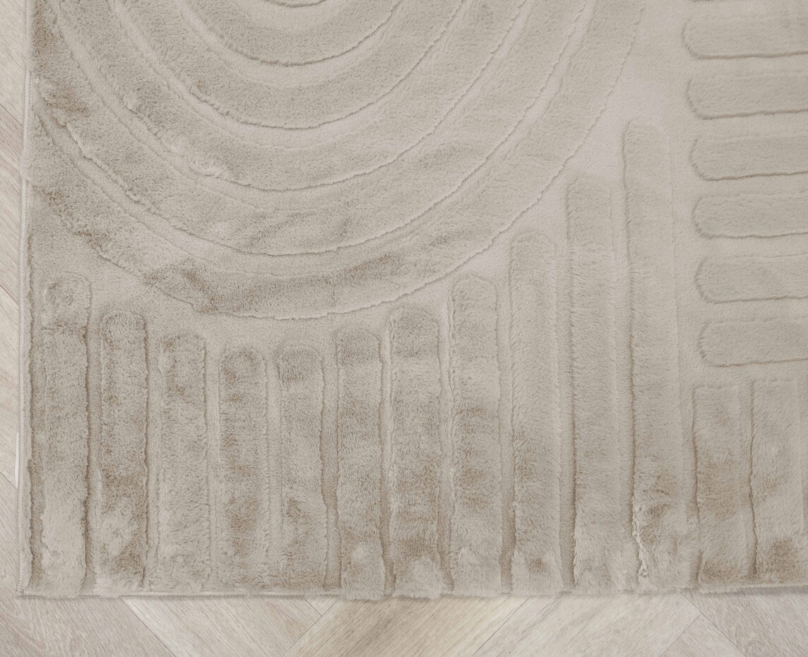 Japandi vloerkleed – Eve Taupe Japandi vloerkleed – Eve Taupe