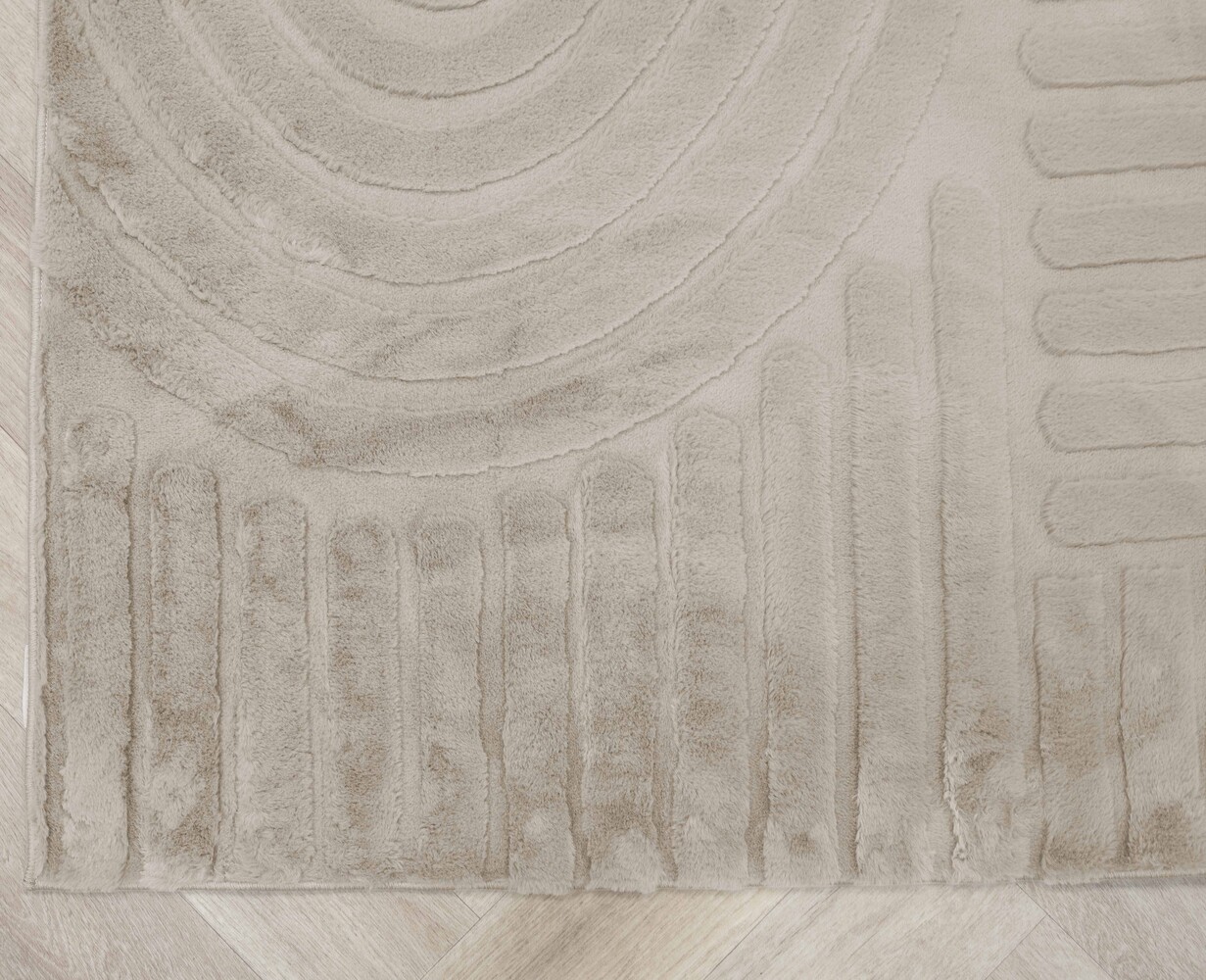 Japandi vloerkleed – Eve Taupe Japandi vloerkleed – Eve Taupe