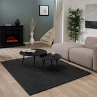 Wasbaar vloerkleed - Malaga Zwart