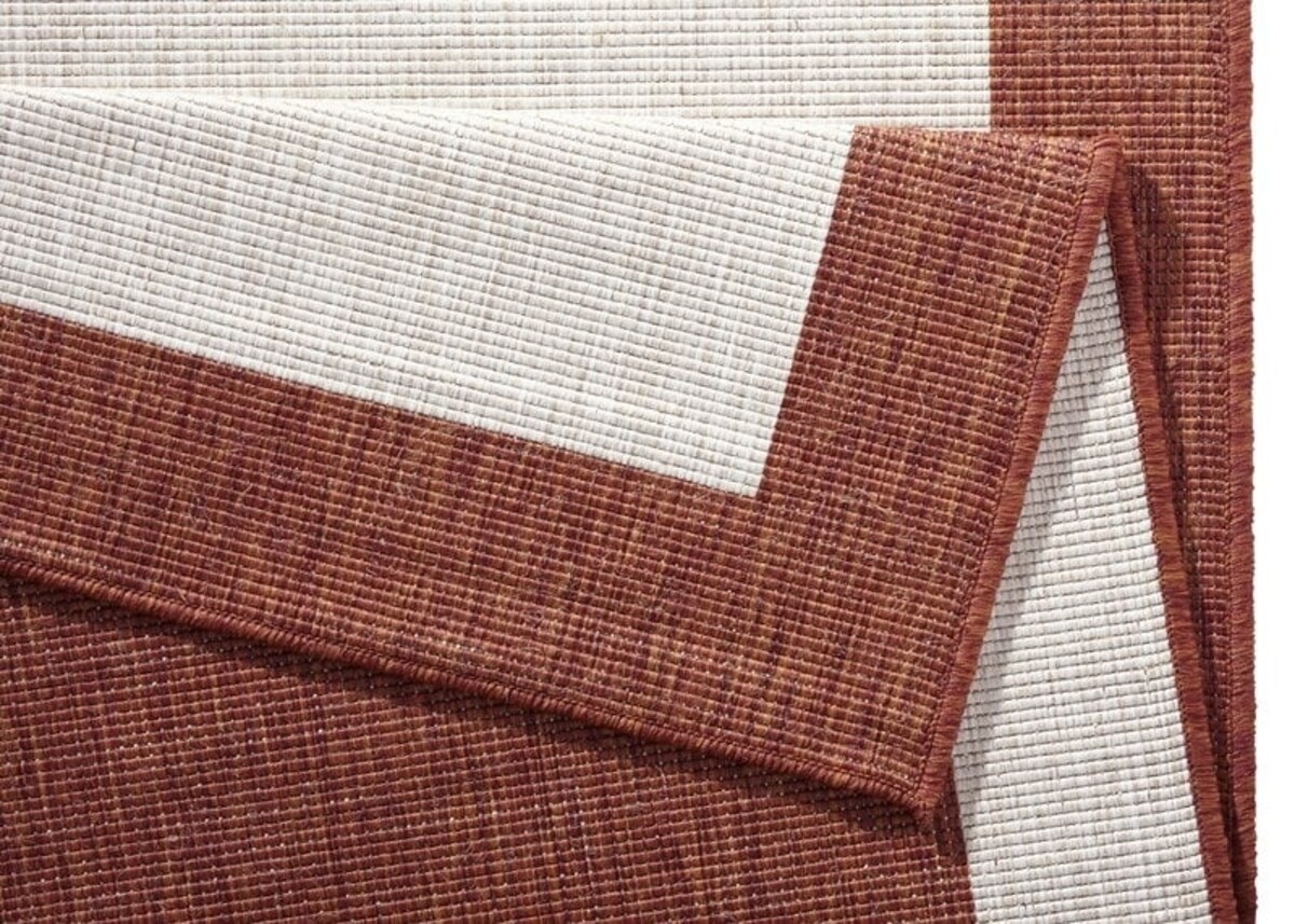 Binnen & Buiten Omkeerbaar vloerkleed - Panama Terra/Crème Binnen & Buiten Omkeerbaar vloerkleed - Panama Terra/Crème