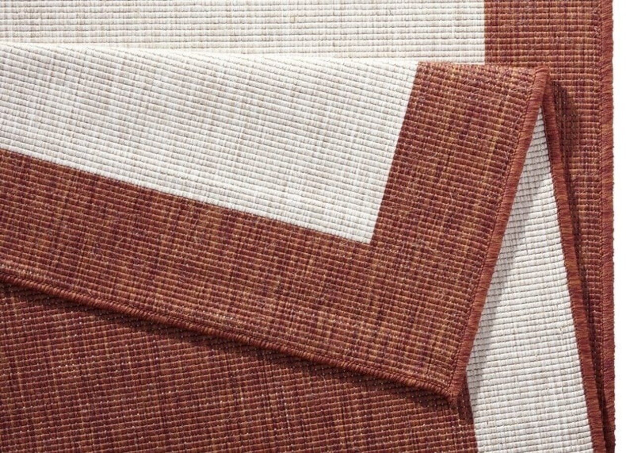 Binnen & Buiten Omkeerbaar vloerkleed - Panama Terra/Crème Binnen & Buiten Omkeerbaar vloerkleed - Panama Terra/Crème