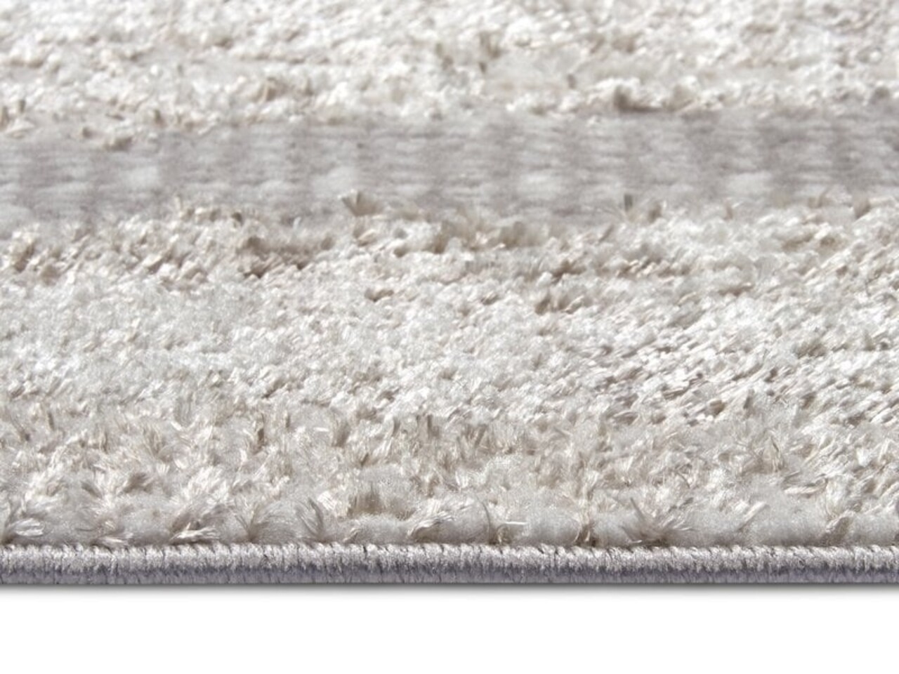 Vintage vloerkleed - Shine Abstract Grijs/Beige