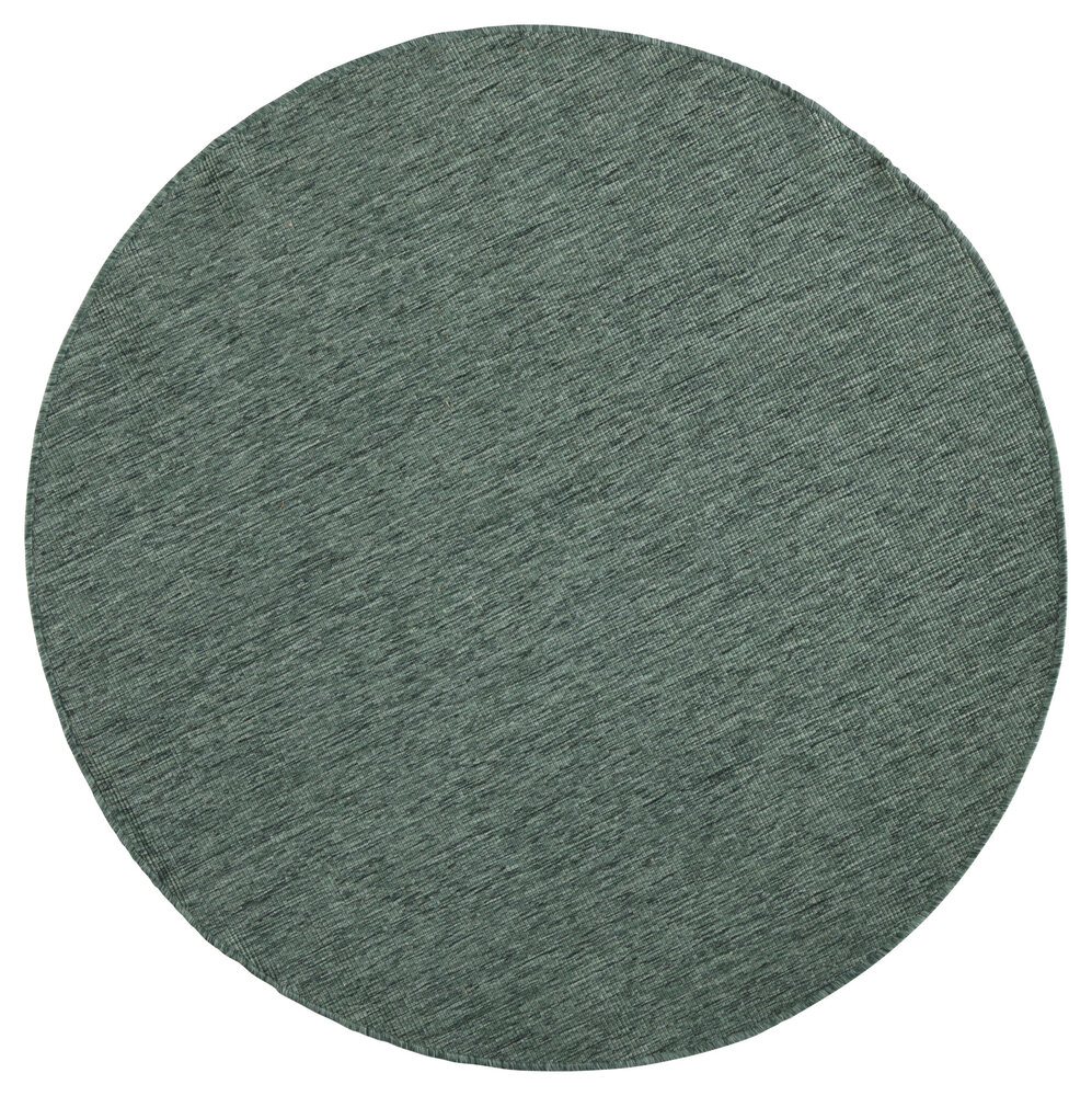 Rond Binnen & Buiten Omkeerbaar vloerkleed - Miami Groen Rond Binnen & Buiten Omkeerbaar vloerkleed - Miami Groen