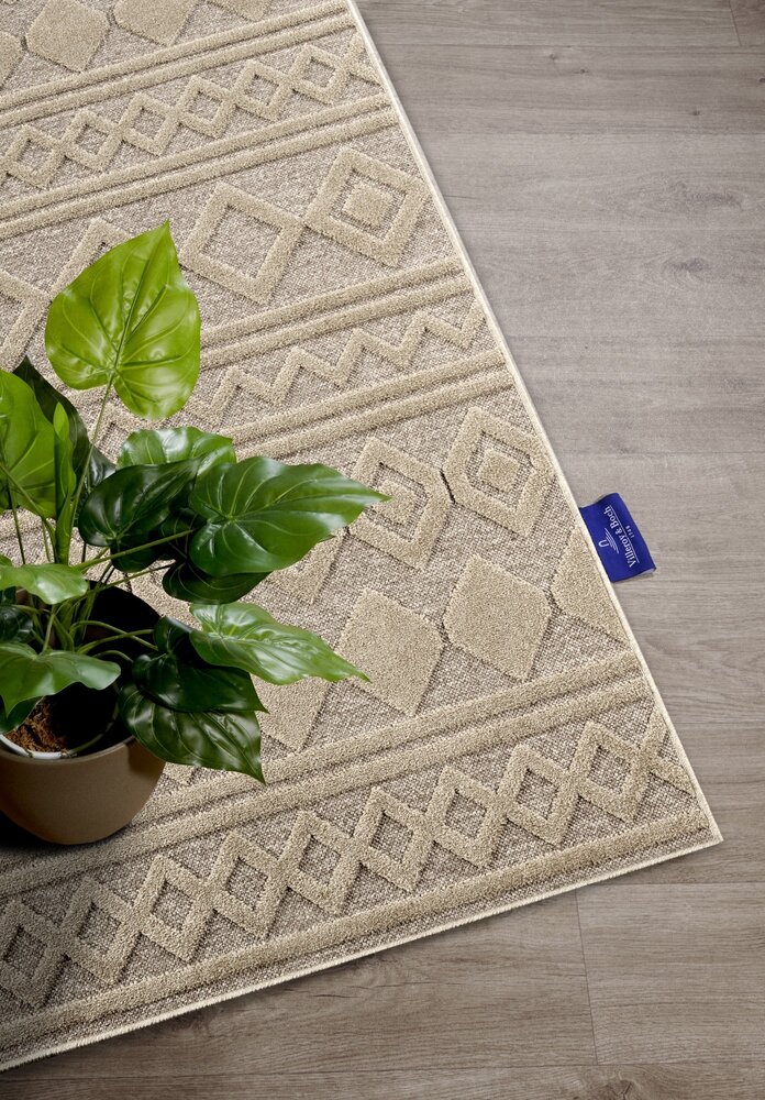 Villeroy & Boch - Laagpolig vloerkleed - Catherine Naturel - Grijs / Beige Villeroy & Boch - Laagpolig vloerkleed - Catherine Naturel - Grijs / Beige