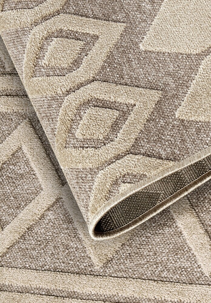 Villeroy & Boch - Laagpolig vloerkleed - Catherine Naturel - Grijs / Beige Villeroy & Boch - Laagpolig vloerkleed - Catherine Naturel - Grijs / Beige