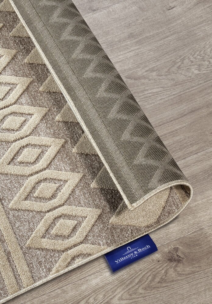 Villeroy & Boch - Laagpolig vloerkleed - Catherine Naturel - Grijs / Beige Villeroy & Boch - Laagpolig vloerkleed - Catherine Naturel - Grijs / Beige