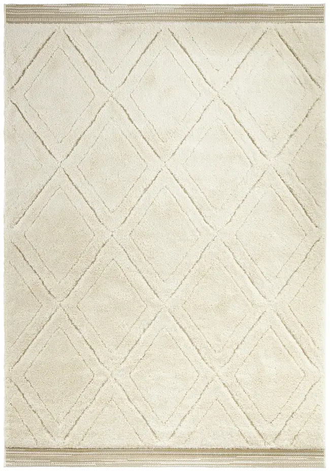 Hoogpolig vloerkleed - Norwalk Scandi - Beige Hoogpolig vloerkleed - Norwalk Scandi - Beige