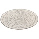 Rond Binnen & Buiten vloerkleed - Bali Bruin/Crème Omkeerbaar Rond Binnen & Buiten vloerkleed - Bali Bruin/Crème Omkeerbaar