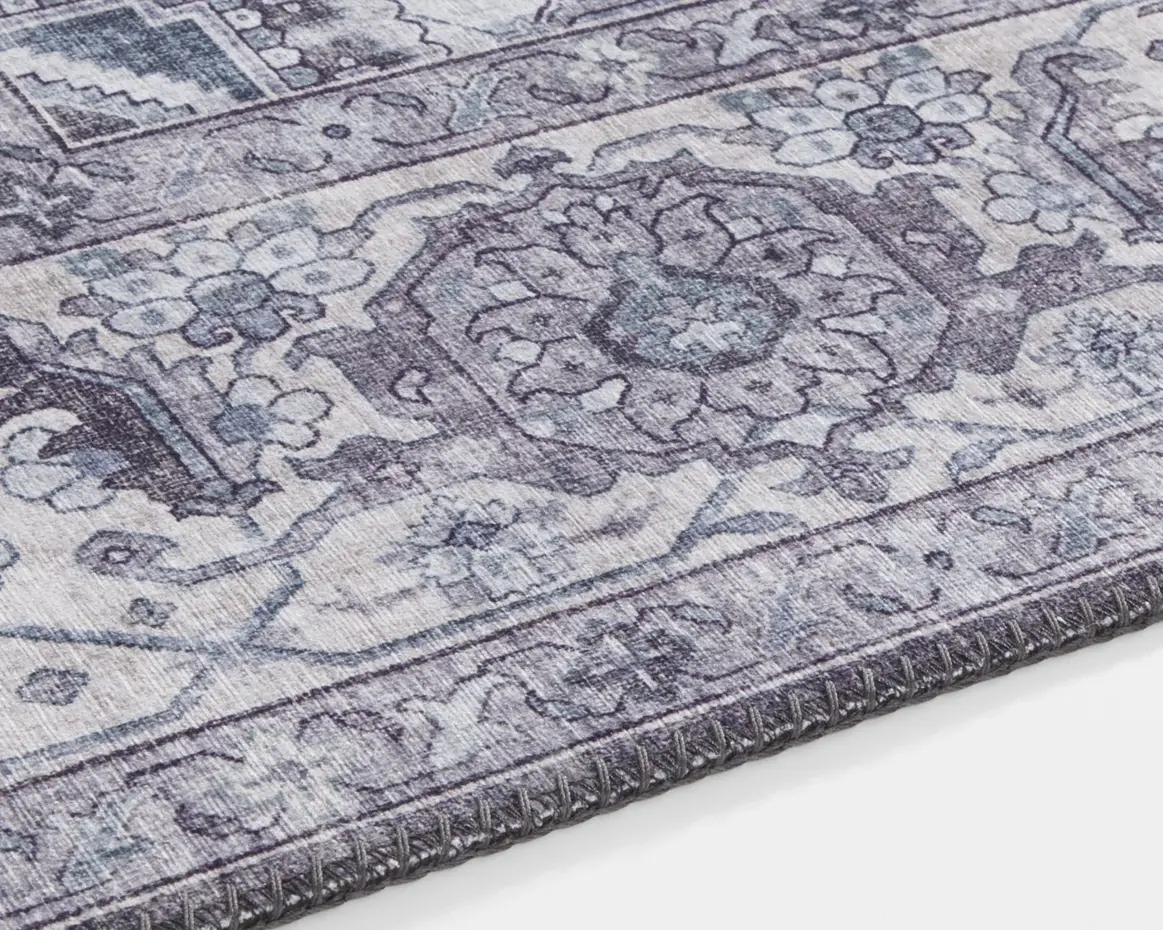 Vintage vloerkleed - Oriental Sylla Grijs