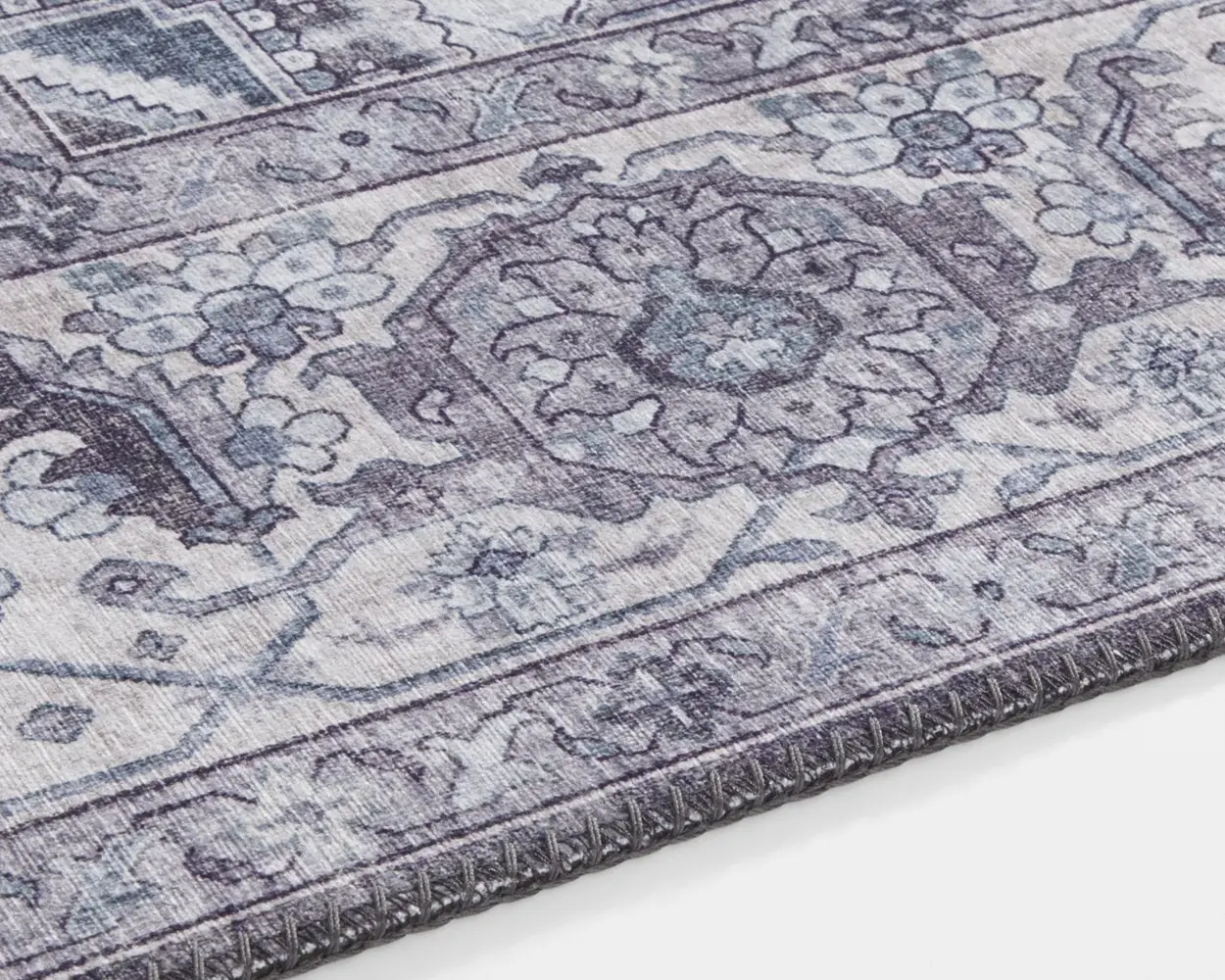 Vintage vloerkleed - Oriental Sylla Grijs Vintage vloerkleed - Oriental Sylla Grijs