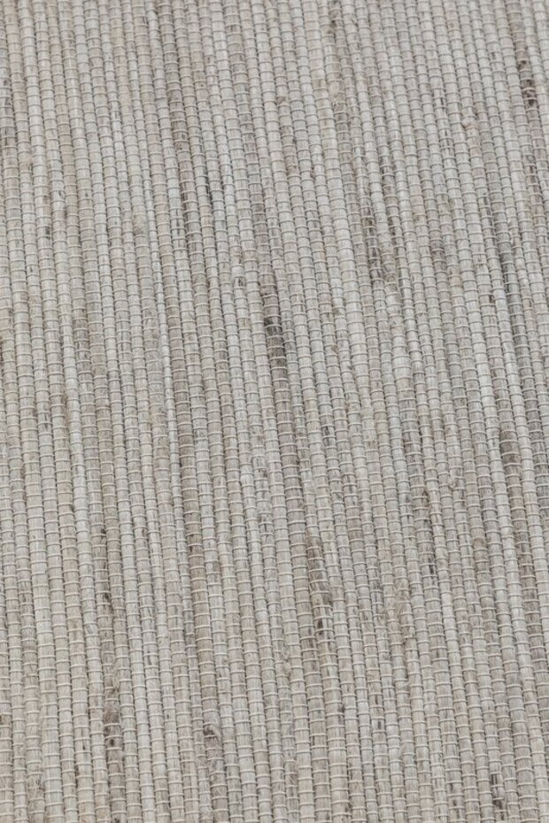 Jute Wol Katoen vloerkleed - Dhaka Naturel/Crème