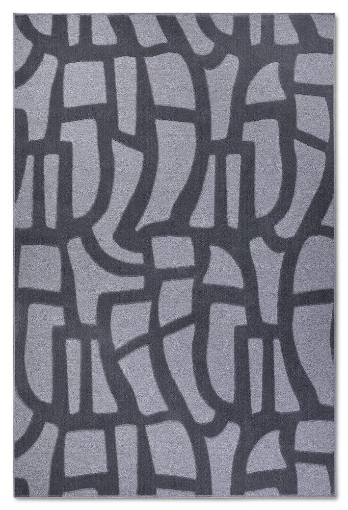 Villeroy & Boch - Laagpolig vloerkleed - Therese - Antraciet Villeroy & Boch - Laagpolig vloerkleed - Therese - Antraciet