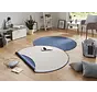 Rond Binnen & Buiten Omkeerbaar vloerkleed - Miami Blauw