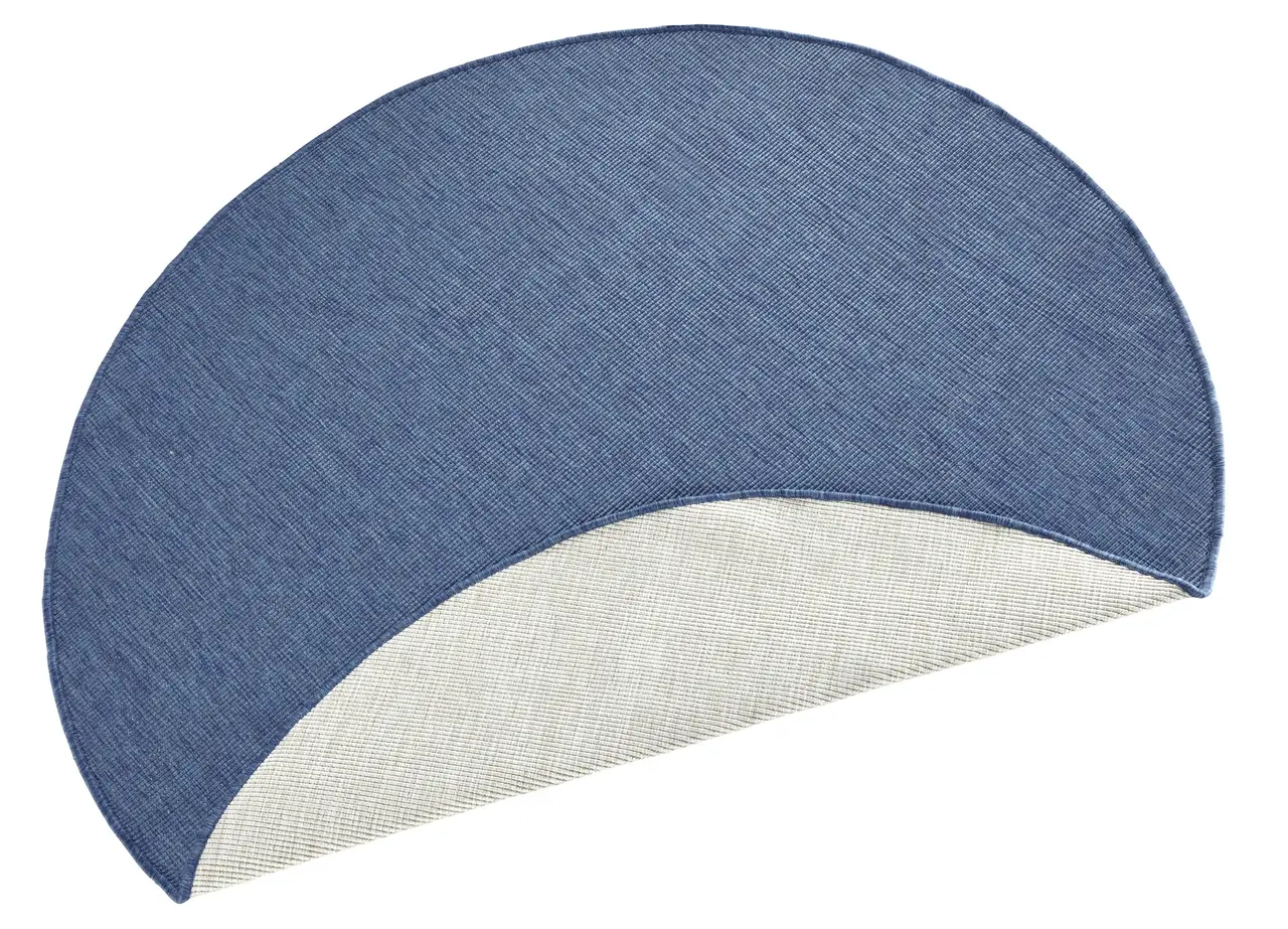 Rond Binnen & Buiten Omkeerbaar vloerkleed - Miami Blauw Rond Binnen & Buiten Omkeerbaar vloerkleed - Miami Blauw