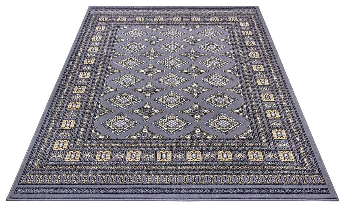 Klassiek vloerkleed - Laagpolig - Buchara - Mirkan Grijs
