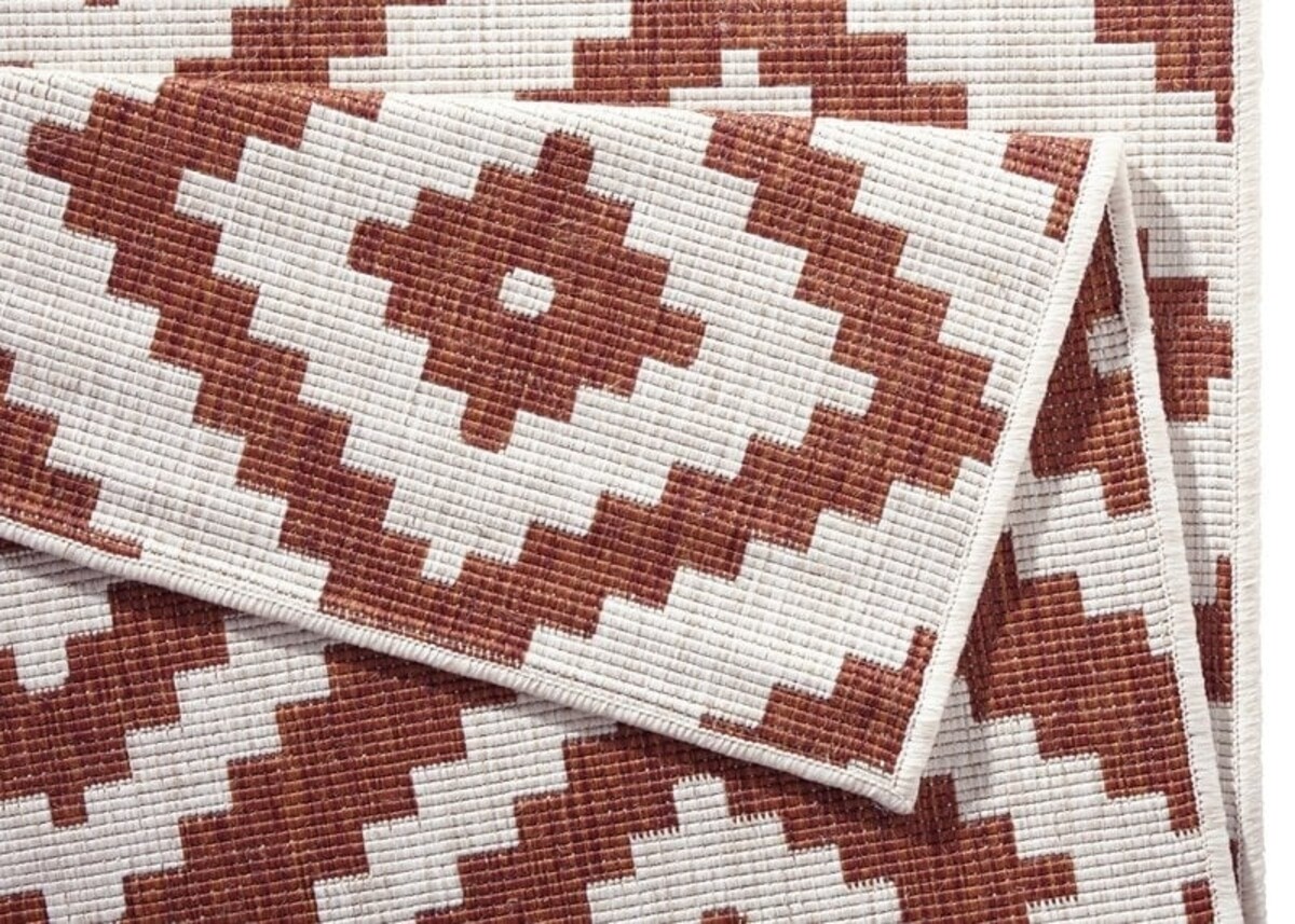 Binnen & Buiten Omkeerbaar vloerkleed - Malta Terra/Crème Binnen & Buiten Omkeerbaar vloerkleed - Malta Terra/Crème