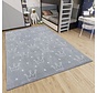 Kindervloerkleed - Adventures Kroon Grijs