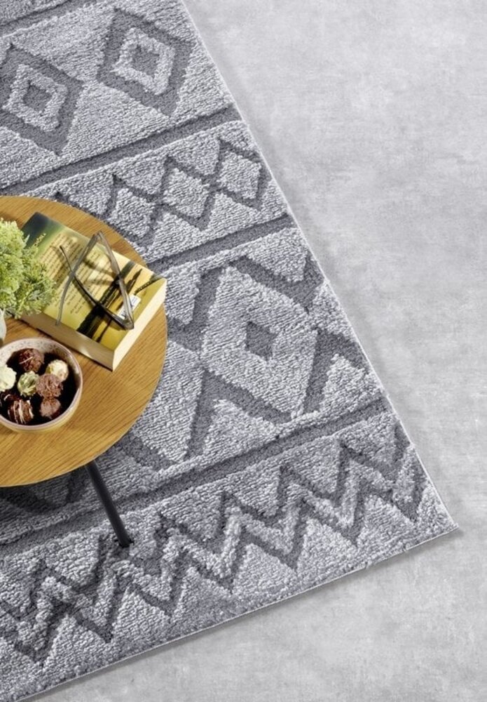 Scandinavisch vloerkleed - Gallery Itinerance Grijs