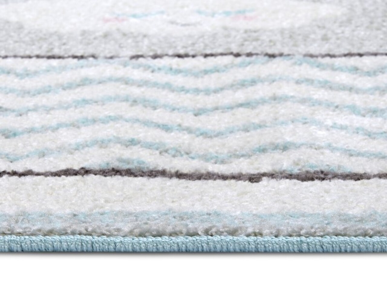 Kindervloerkleed - Adventures Bouncy Blauw Kindervloerkleed - Adventures Bouncy Blauw