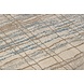 Modern vloerkleed - Jord Crème/Blauw Modern vloerkleed - Jord Crème/Blauw