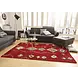 Hoogpolig vloerkleed - Nomadic Bohemian Rood/Multi Hoogpolig vloerkleed - Nomadic Bohemian Rood/Multi