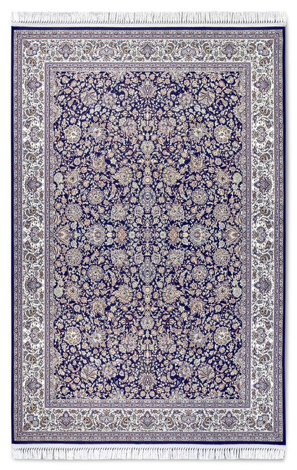 Villeroy & Boch - Klassiek Laagpolig vloerkleed - Alfred -Blauw / Crème