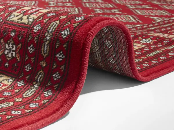Klassiek vloerkleed - Laagpolig - Buchara - Rood