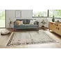 Klassiek vloerkleed - Laagpolig - Naveh - Franjes - Beige / Multi
