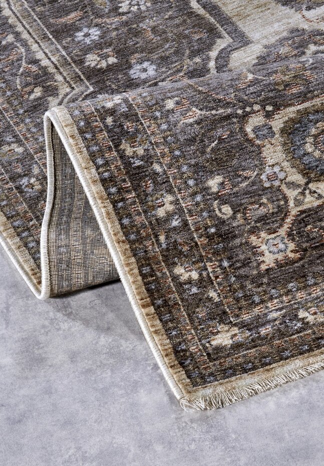 Villeroy & Boch - Klassiek Laagpolig vloerkleed - Renata - Blauw / Multi Villeroy & Boch - Klassiek Laagpolig vloerkleed - Renata - Blauw / Multi