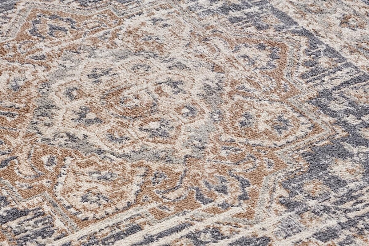 Vintage vloerkleed - Sand Blauw/Crème Vintage vloerkleed - Sand Blauw/Crème