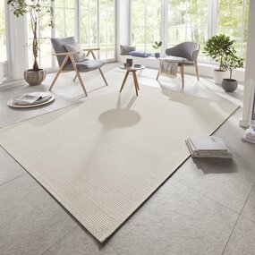 Elle Decoration Elle Decoration - Binnen & Buitenkleed - Secret - Laagpolig - Beige