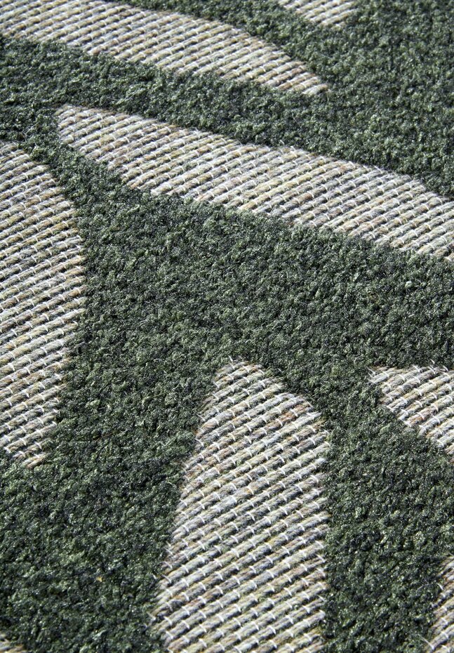 Binnen- en buitenkleed - Georgette Groen