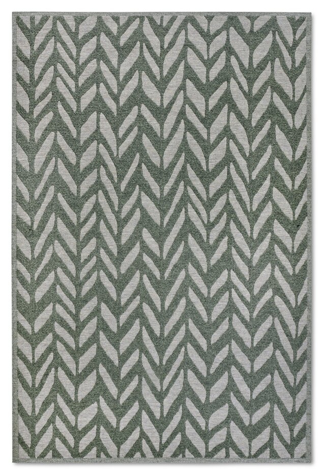 Binnen- en buitenkleed - Georgette Groen