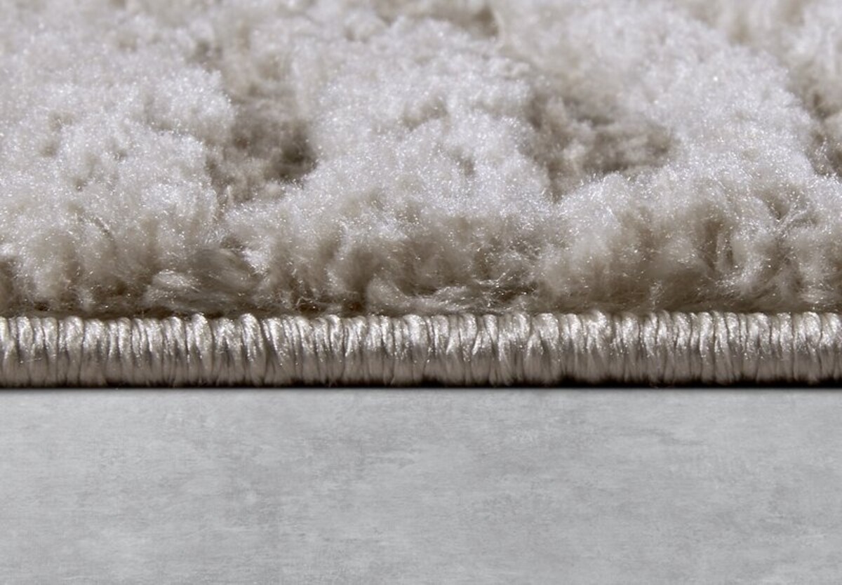 Elle Decoration - Gallery - Hoogpolig vloerkleed - Chappe - Beige Elle Decoration - Gallery - Hoogpolig vloerkleed - Chappe - Beige