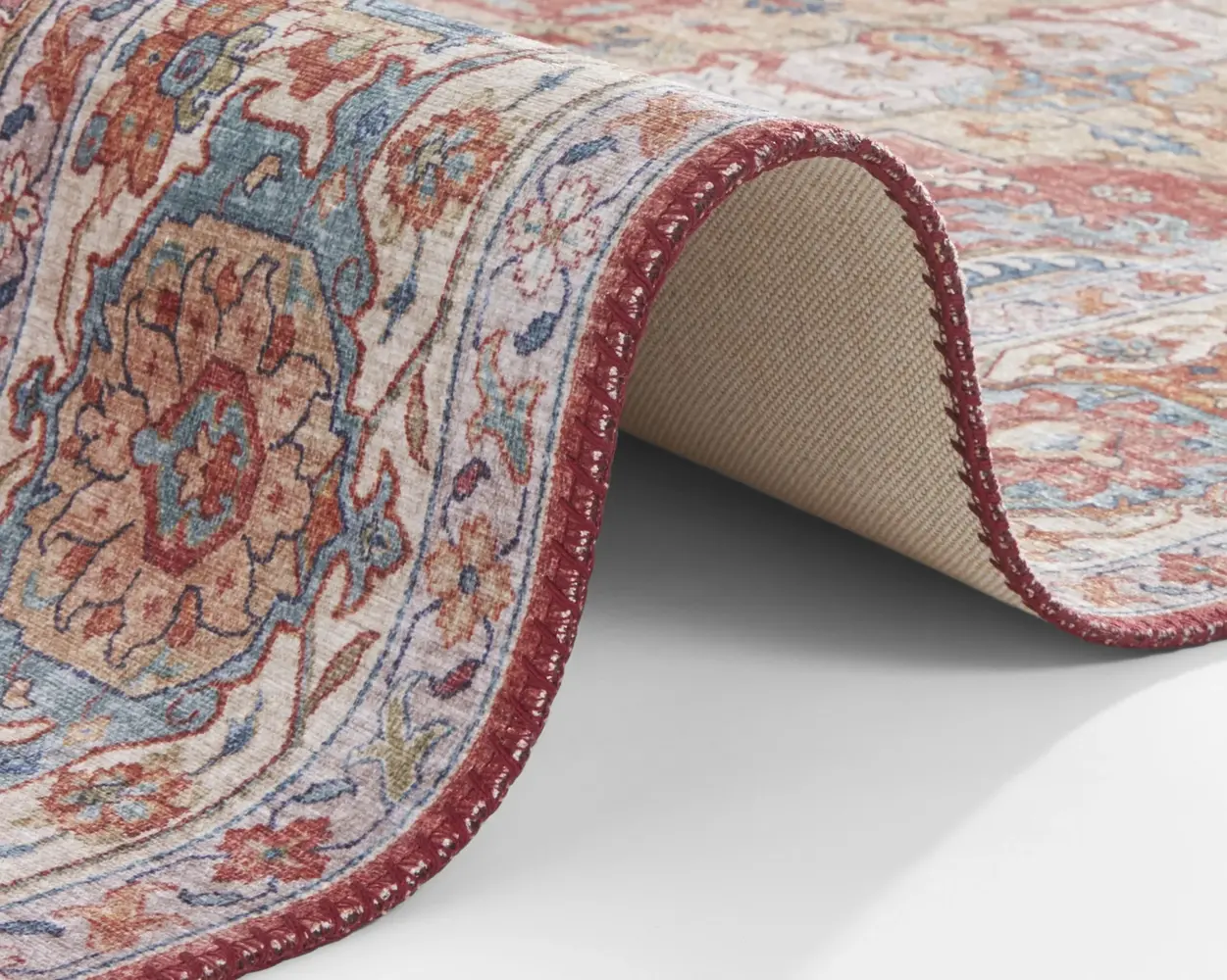 Vintage vloerkleed - Oriental Sylla Rood Vintage vloerkleed - Oriental Sylla Rood