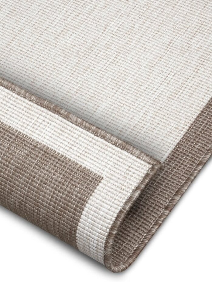 Binnen & Buiten Omkeerbaar vloerkleed - Panama Beige/Crème Binnen & Buiten Omkeerbaar vloerkleed - Panama Beige/Crème