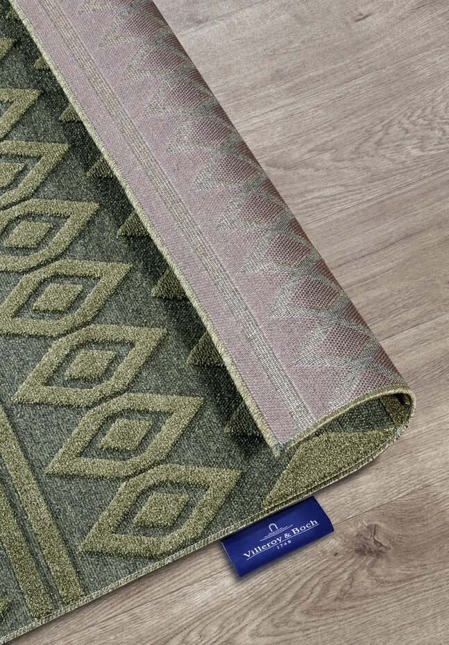 Villeroy & Boch - Laagpolig vloerkleed - Catherine Naturel - Jungle Groen Villeroy & Boch - Laagpolig vloerkleed - Catherine Naturel - Jungle Groen