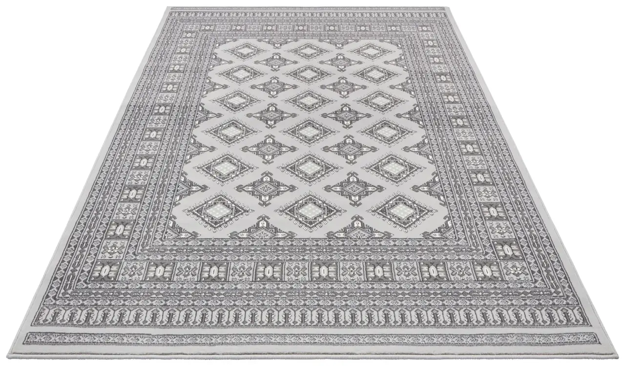 Klassiek vloerkleed - Laagpolig - Buchara - Grijs