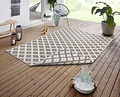 Binnen & Buiten Omkeerbaar vloerkleed - Nizza Beige/Crème