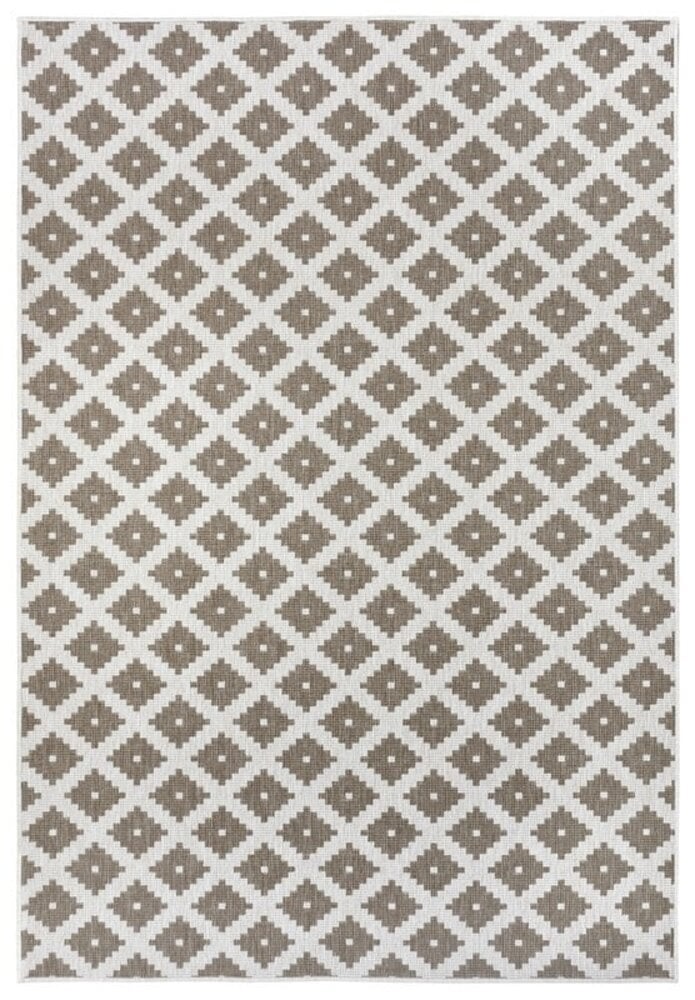 Binnen & Buiten Omkeerbaar vloerkleed - Nizza Beige/Crème Binnen & Buiten Omkeerbaar vloerkleed - Nizza Beige/Crème