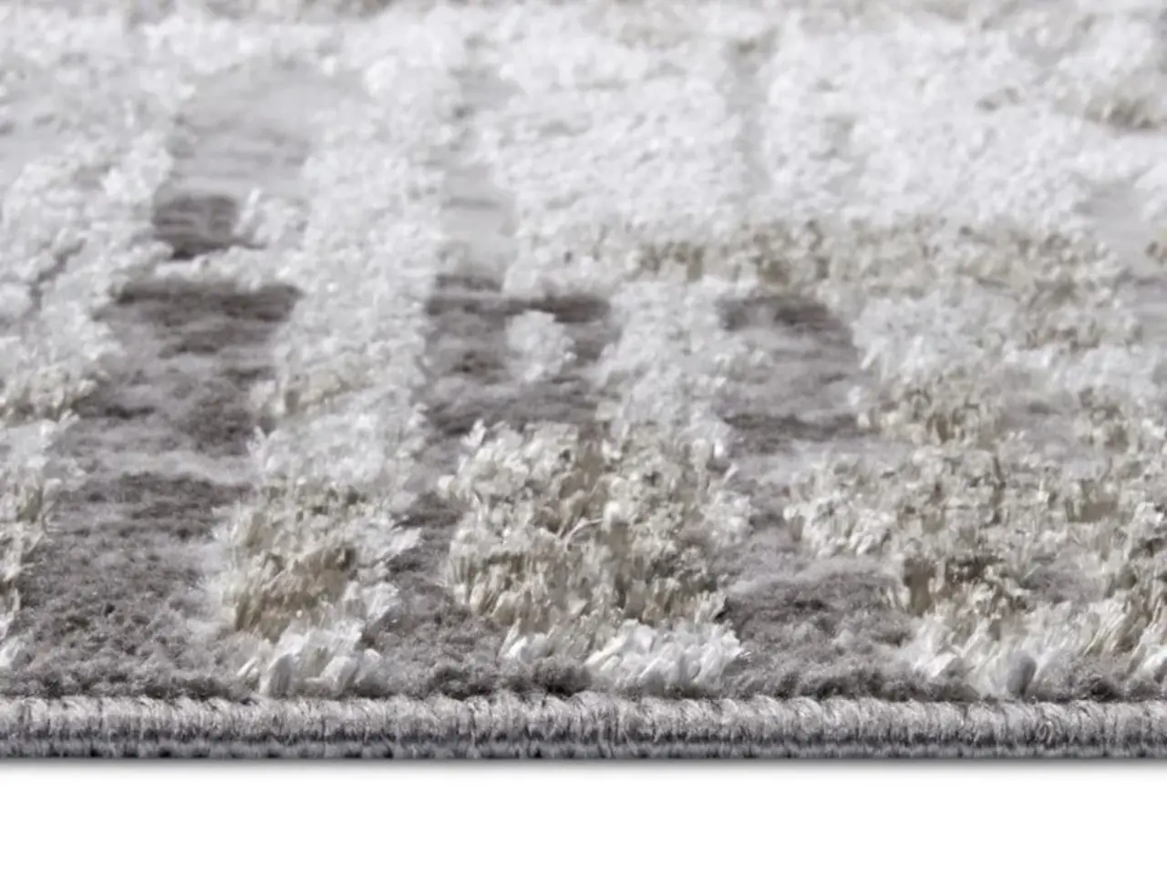 Vintage vloerkleed - Shine Abstract Crème/Grijs Vintage vloerkleed - Shine Abstract Crème/Grijs