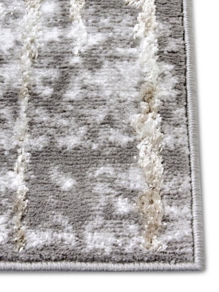 Vintage vloerkleed - Shine Abstract Crème/Grijs Vintage vloerkleed - Shine Abstract Crème/Grijs