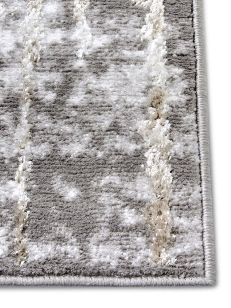 Vintage vloerkleed - Shine Abstract Crème/Grijs Vintage vloerkleed - Shine Abstract Crème/Grijs