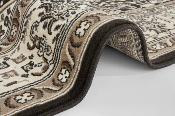 Klassiek vloerkleed - Laagpolig - Isfahan - Crème / Bruin